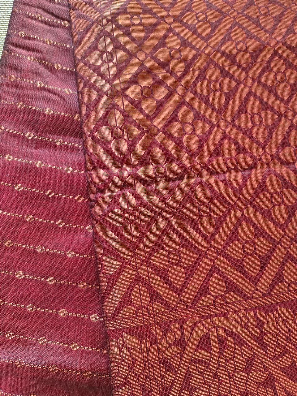 Elegant Brown Soft Silk Borderless Saree