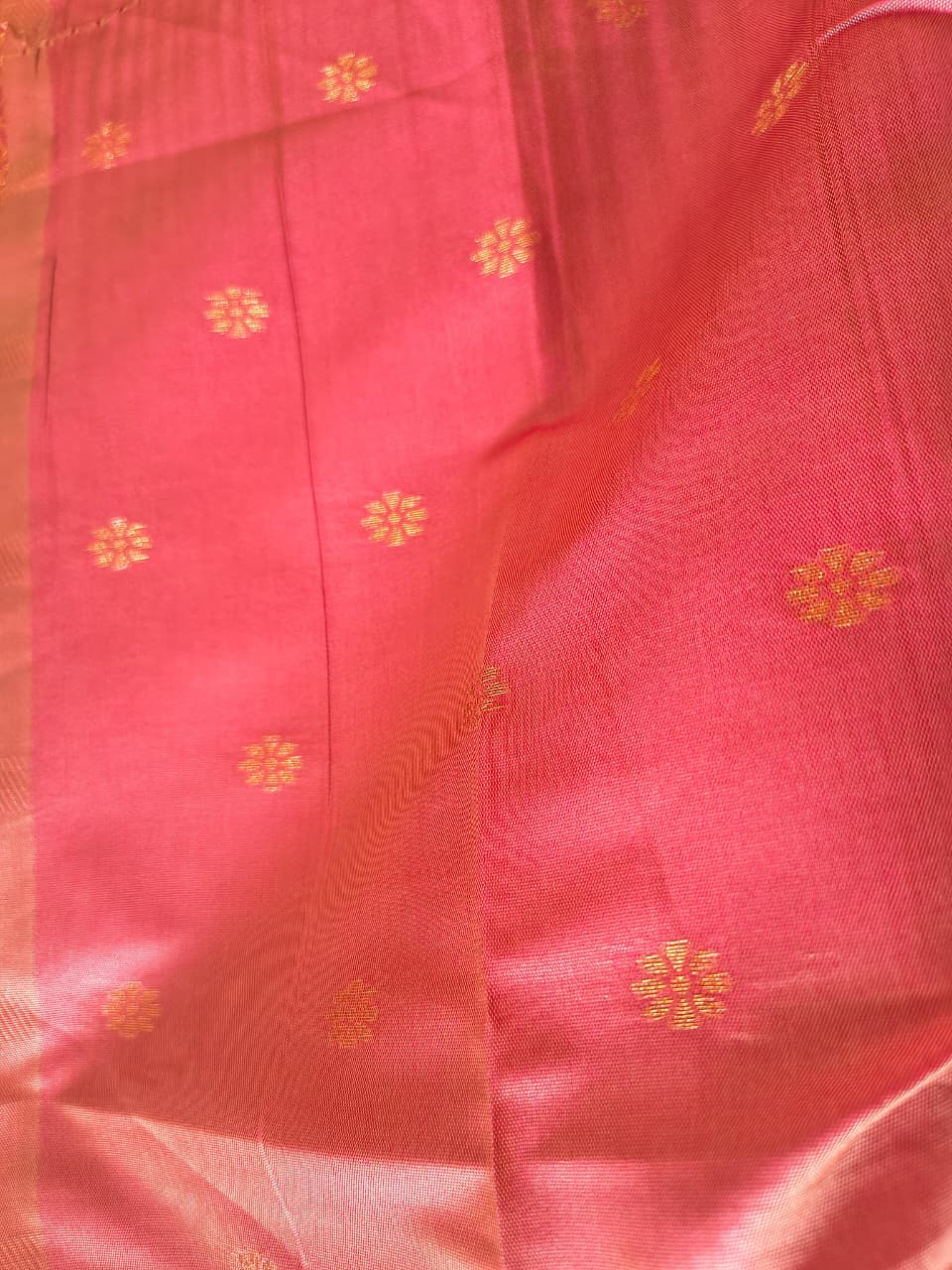 Exquisite Cream & Maroon Soft Silk Saree