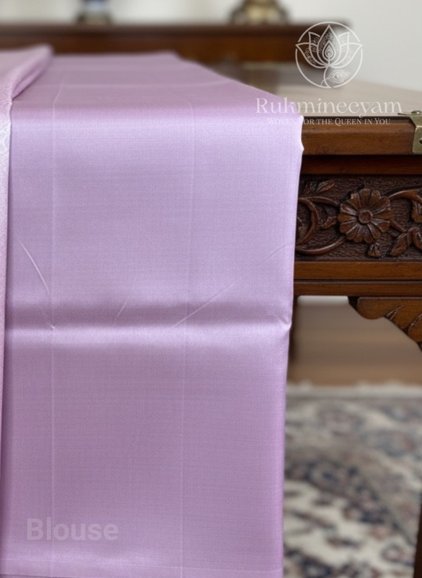 pink sari blouse for lavender silk sari